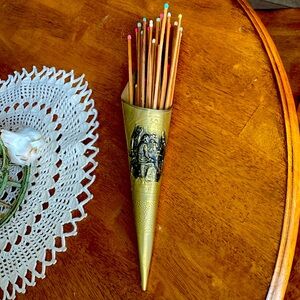 Vintage Fireplace Hanging Matchstick holder